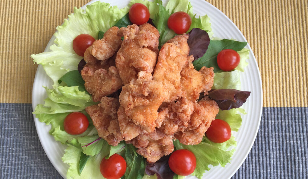 とりムネ肉の竜田揚げ
